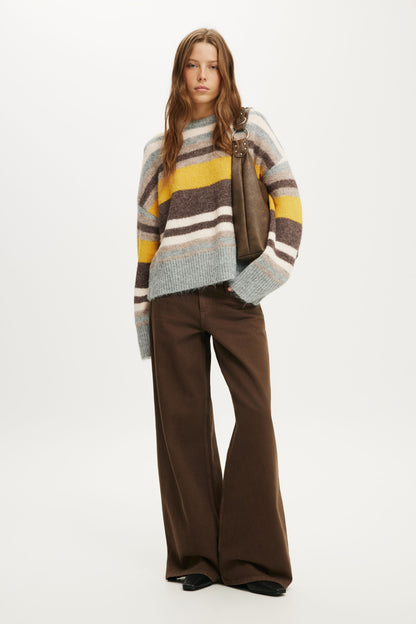 Luxe Crew Neck Sweater