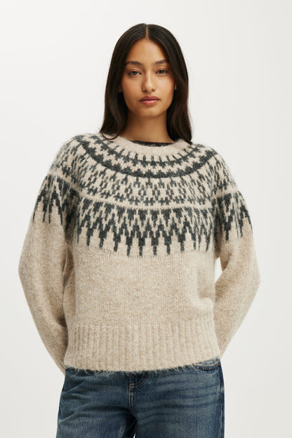 Luxe Crew Neck Sweater
