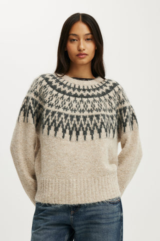 Luxe Crew Neck Sweater