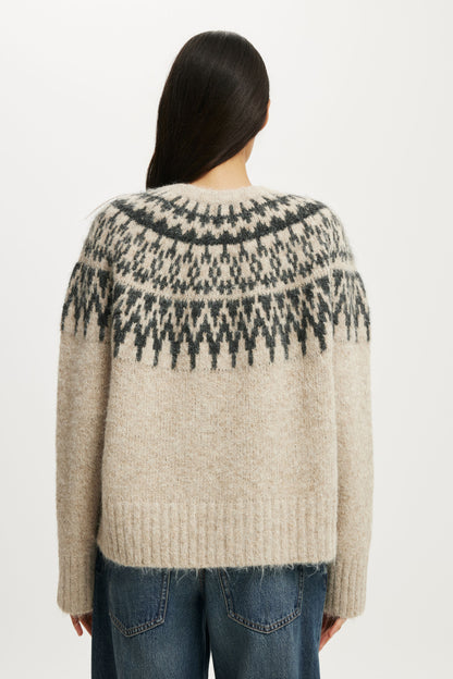 Luxe Crew Neck Sweater
