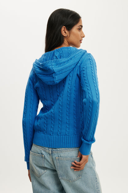 Cotton V Neck Pullover