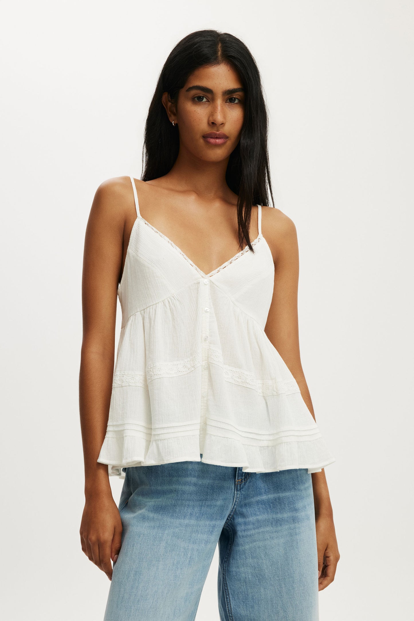 Billie Lace Babydoll Cami