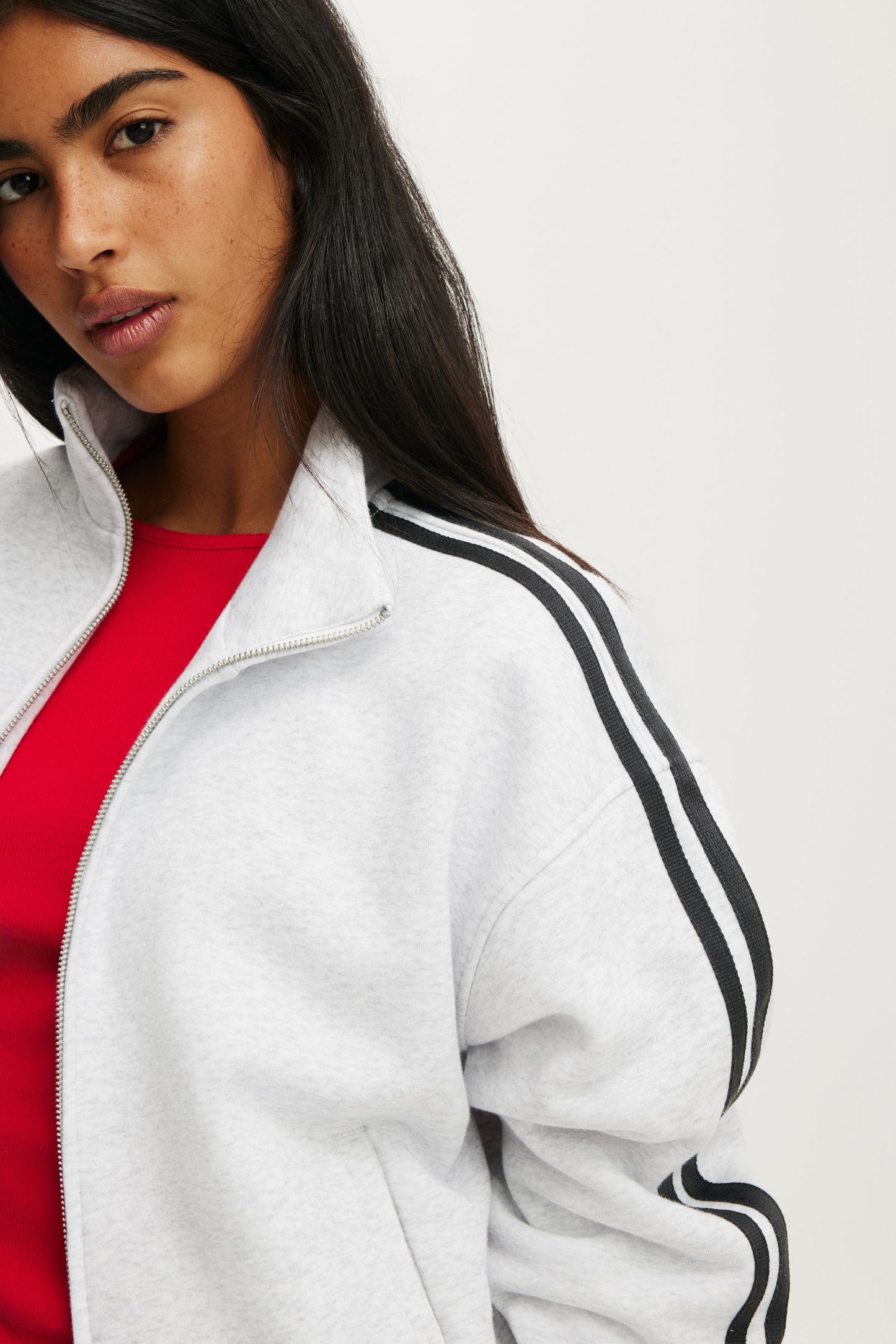 Funnel Neck Fleece Zip Through