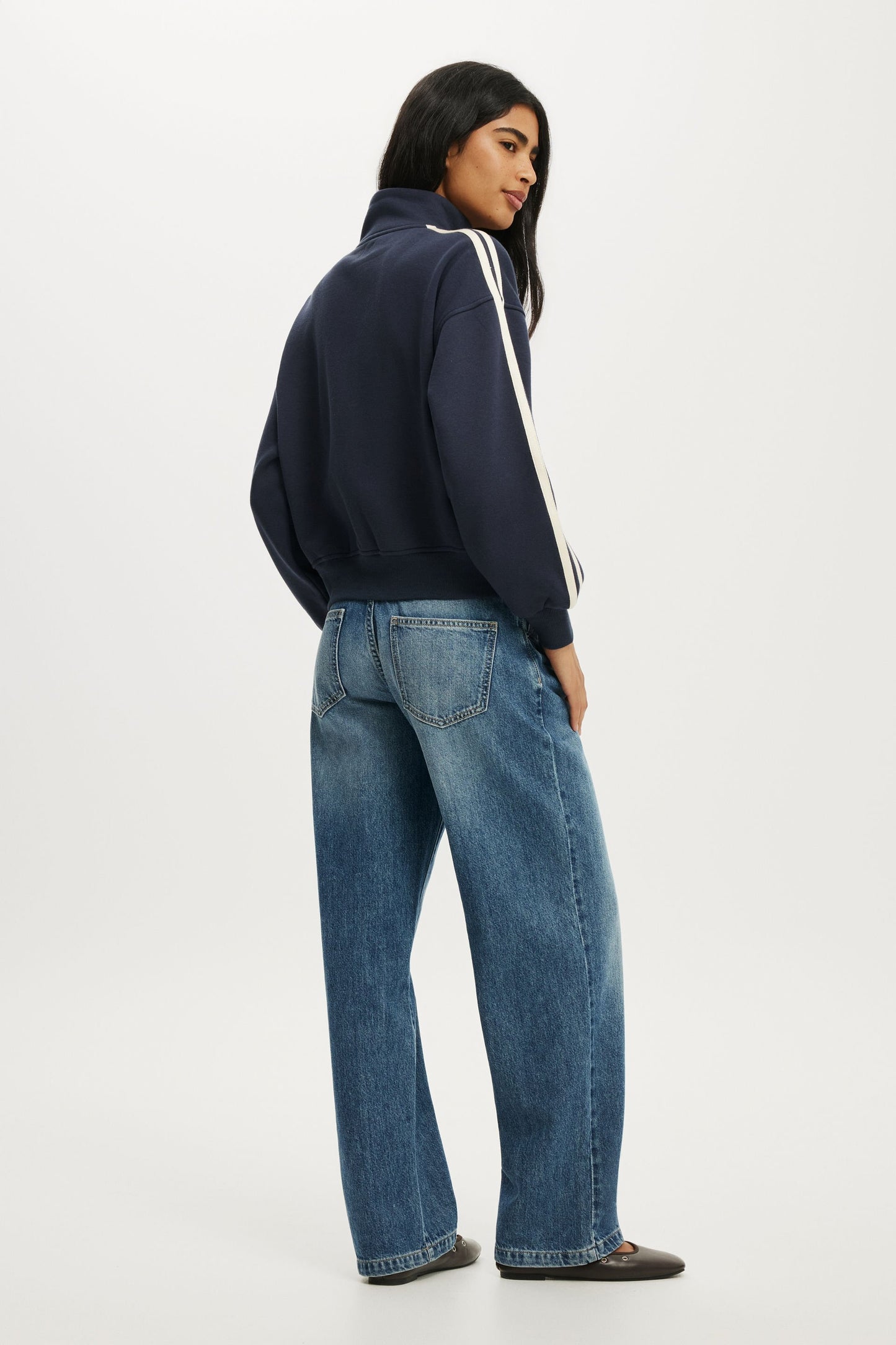 Funnel Neck Fleece Zip Through