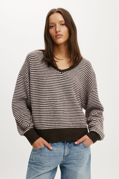 Softest Luxe Slouchy V Knit