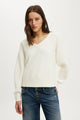 Softest Luxe Slouchy V Knit