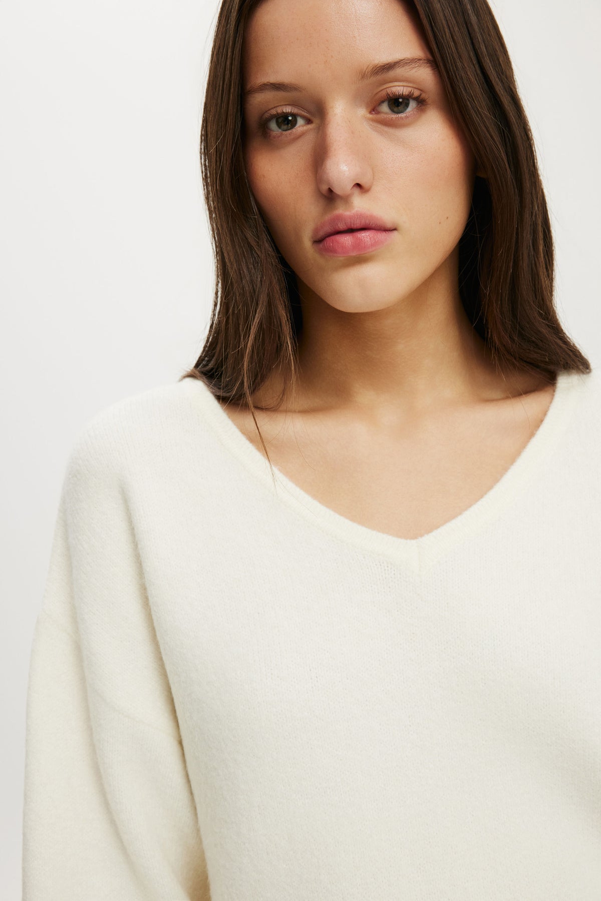 Softest Luxe Slouchy V Knit