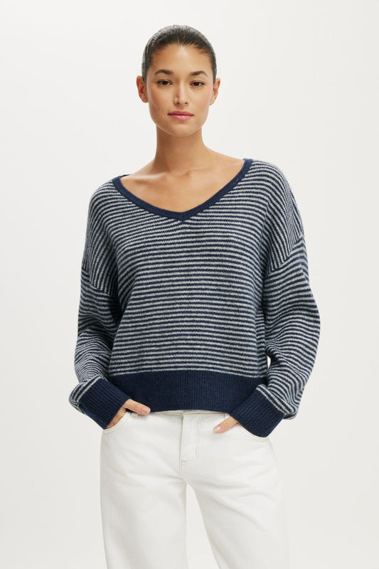 Softest Luxe Slouchy V Knit