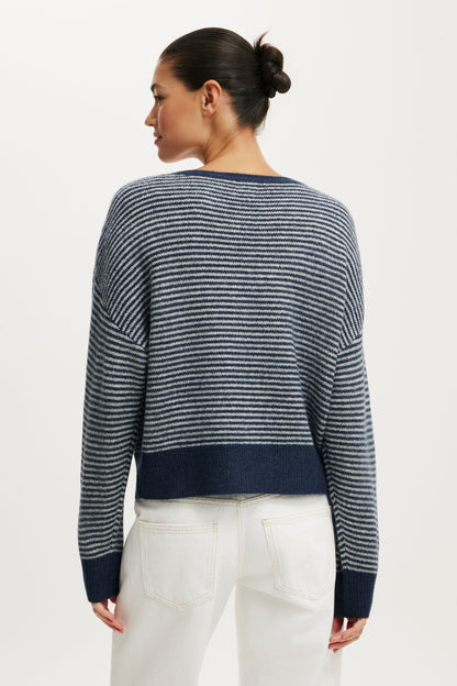 Softest Luxe Slouchy V Knit