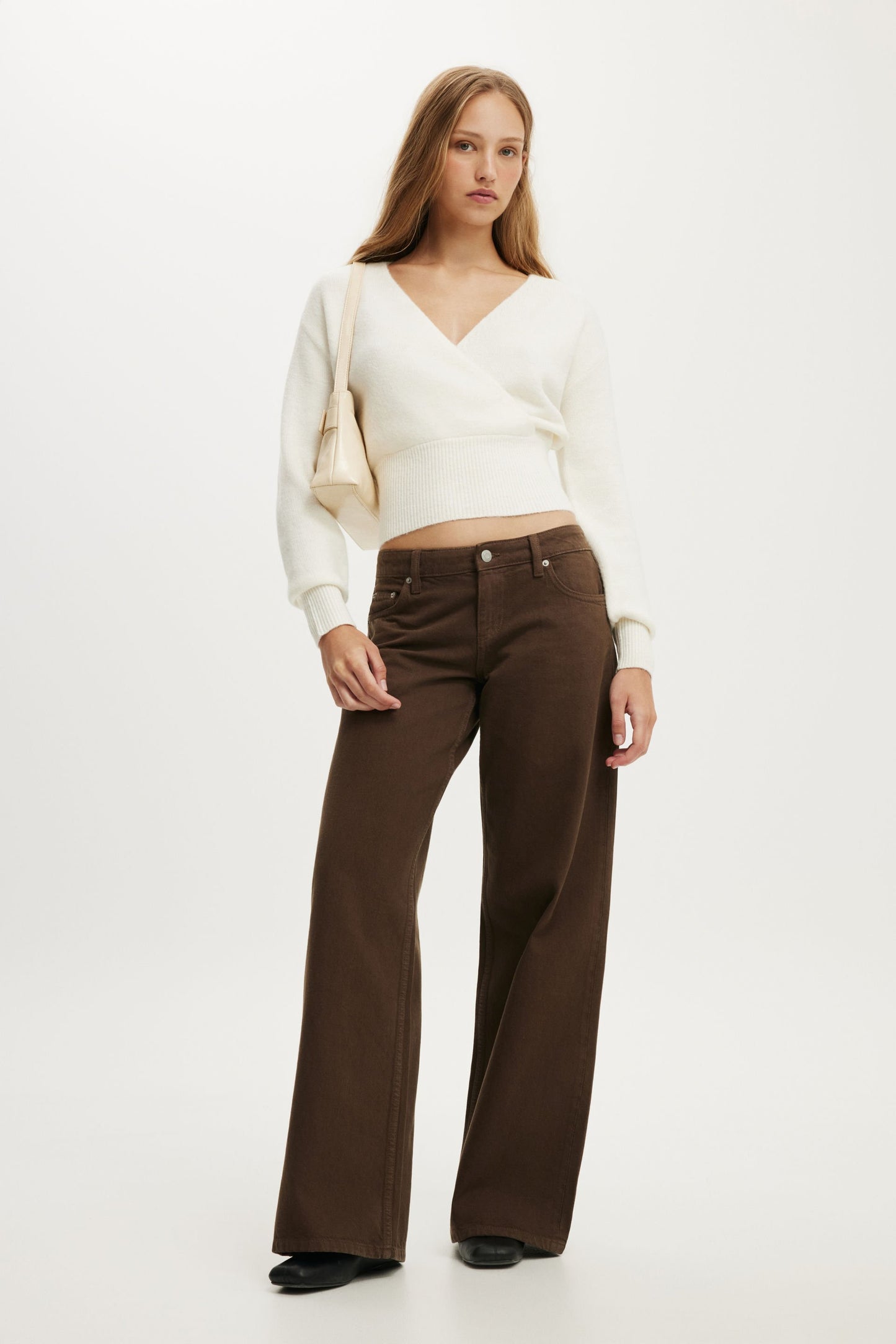 Softest Luxe Mock Wrap Knit