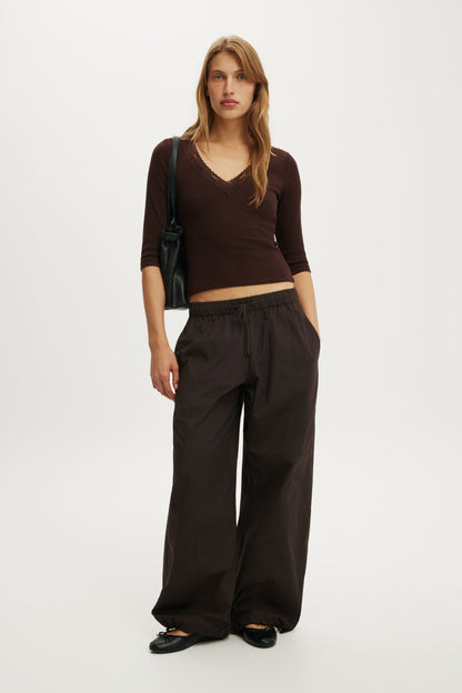 Eva Lace 3/4 Top