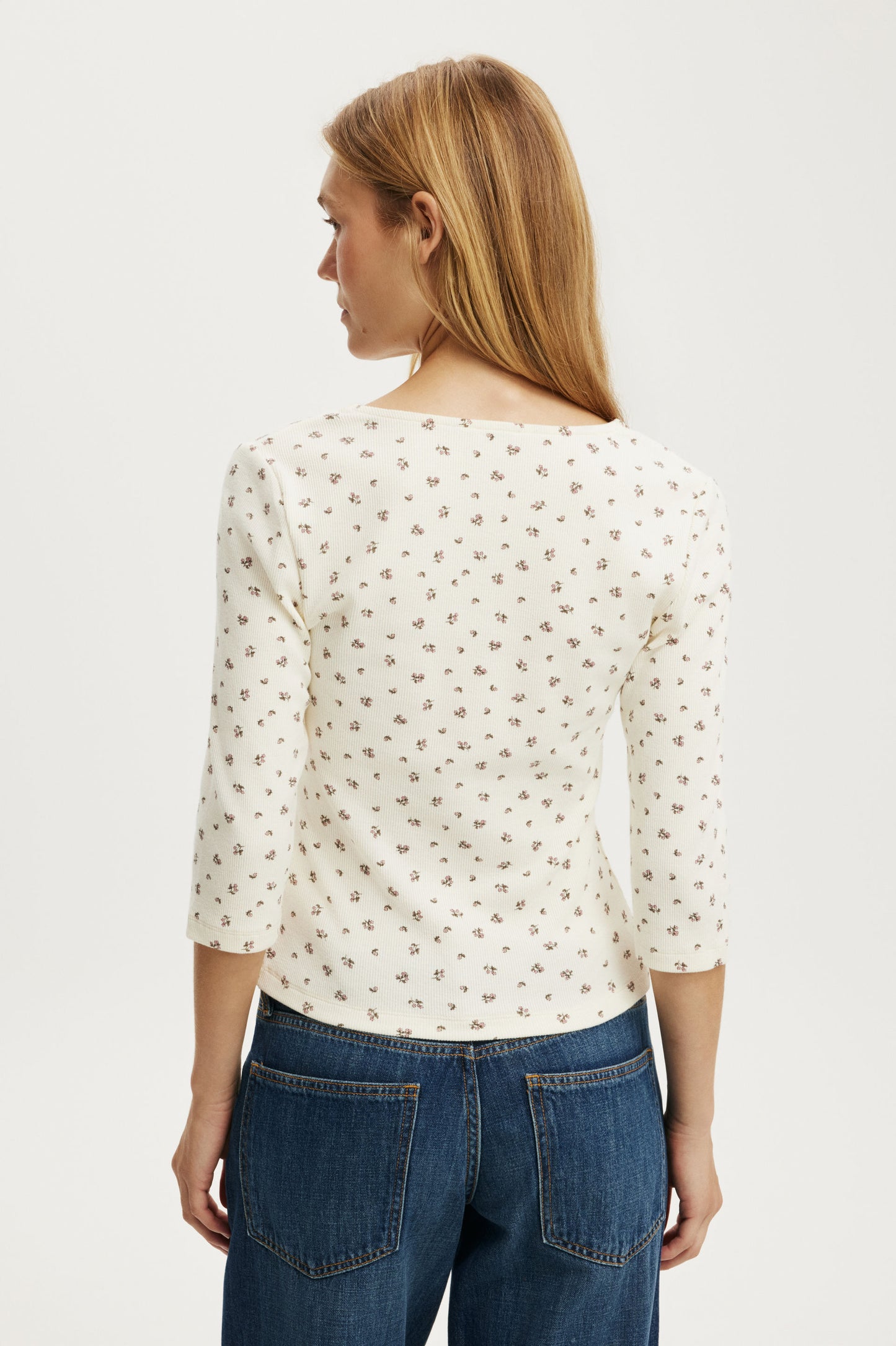Eva Lace 3/4 Top