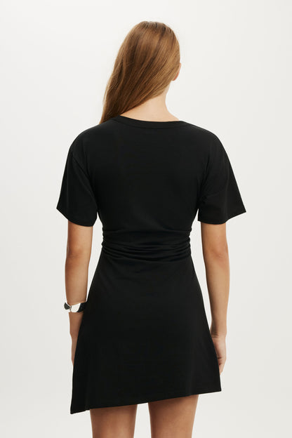 Boxy Tuck T-Shirt Mini Dress