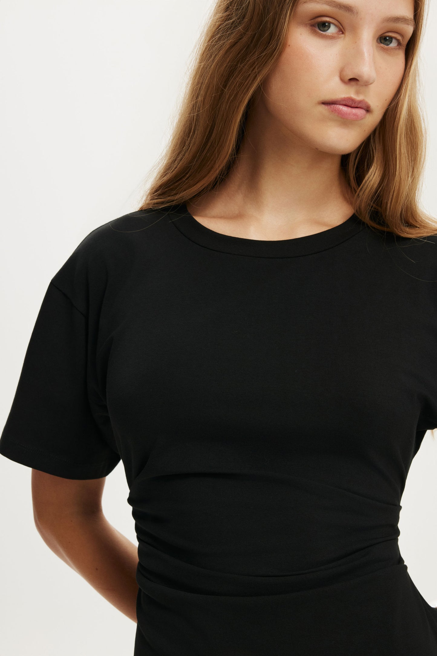Boxy Tuck T-Shirt Mini Dress