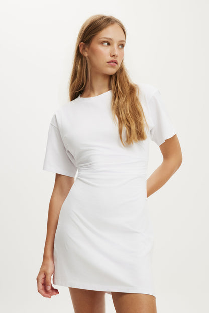 Boxy Tuck T-Shirt Mini Dress