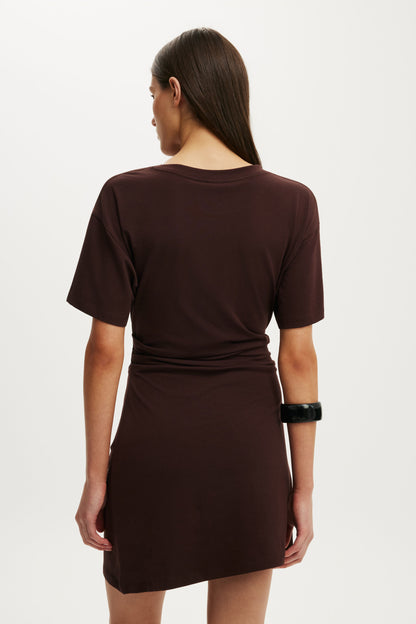 Boxy Tuck T-Shirt Mini Dress
