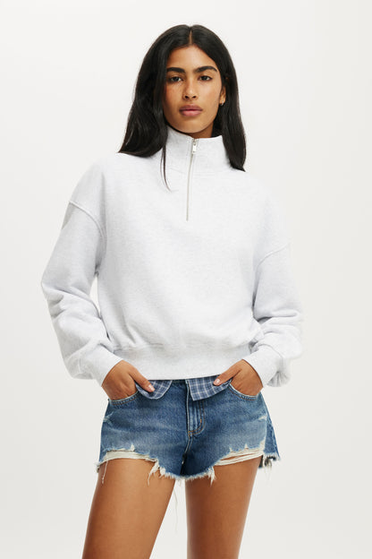 Quarter Zip Sweatshirt