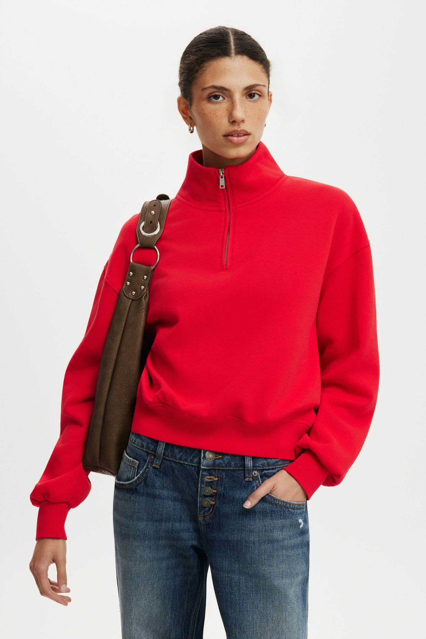 Quarter Zip Sweatshirt