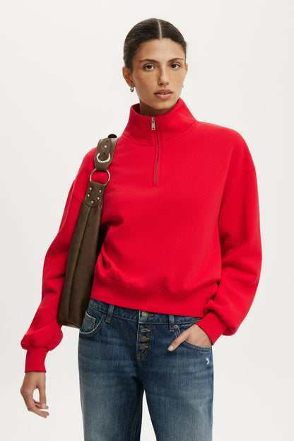 Quarter Zip Sweatshirt