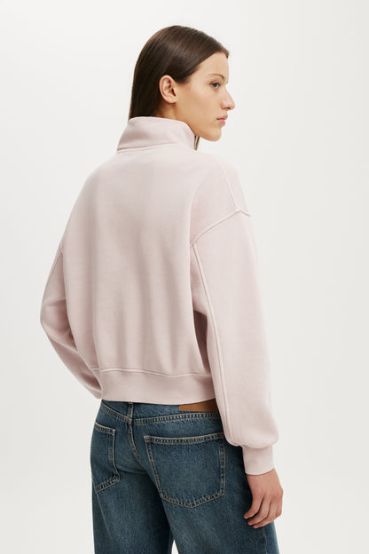 Quarter Zip Sweatshirt