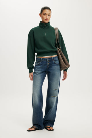 Quarter Zip Sweatshirt