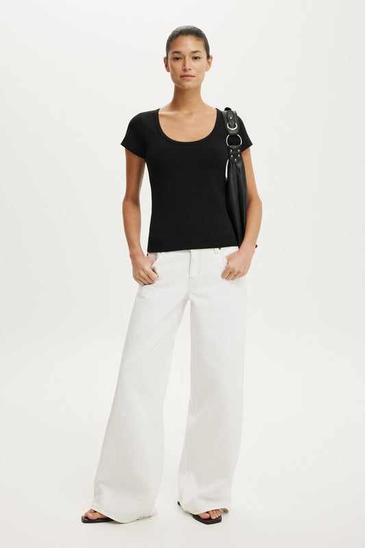 Everyday Smooth Scoop Neck Tee