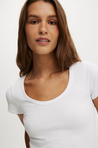Everyday Smooth Scoop Neck Tee