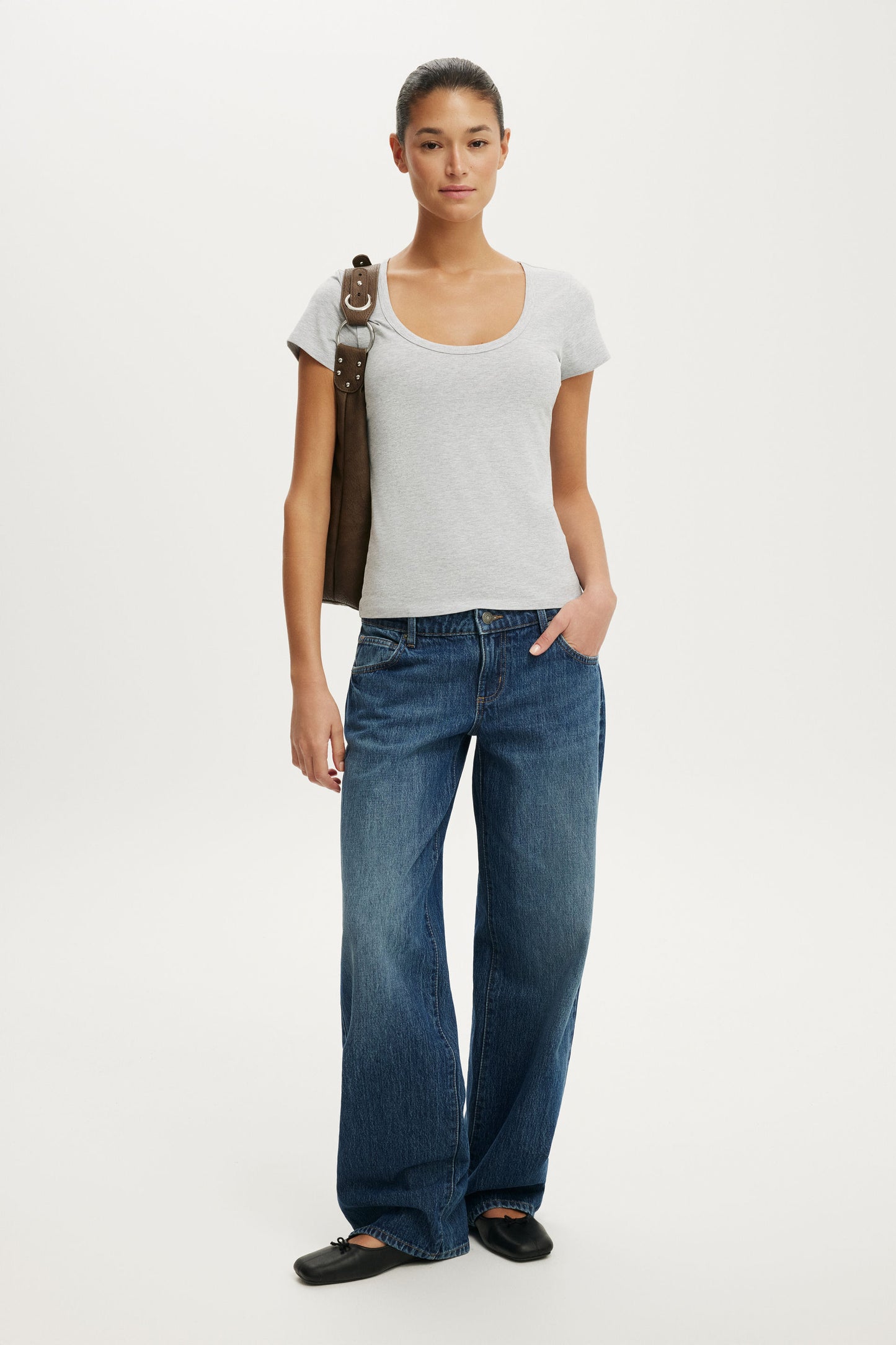 Everyday Smooth Scoop Neck Tee