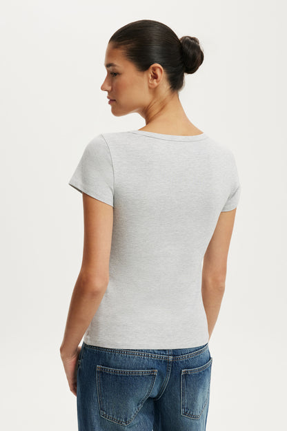 Everyday Smooth Scoop Neck Tee