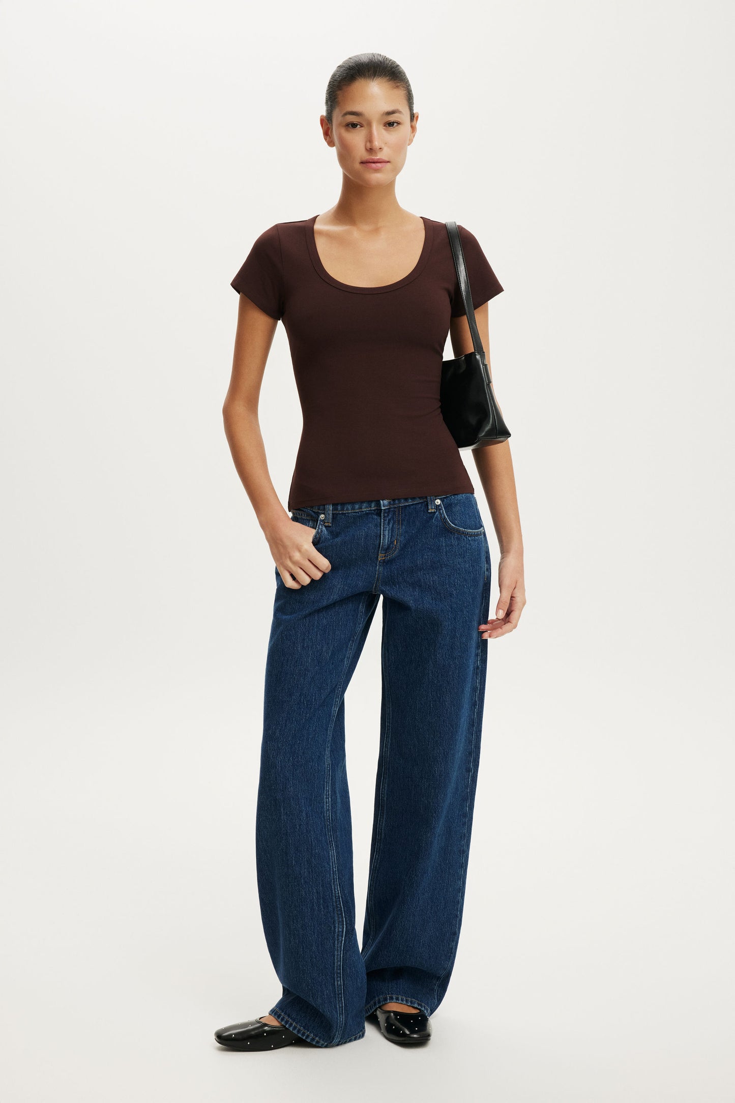 Everyday Smooth Scoop Neck Tee