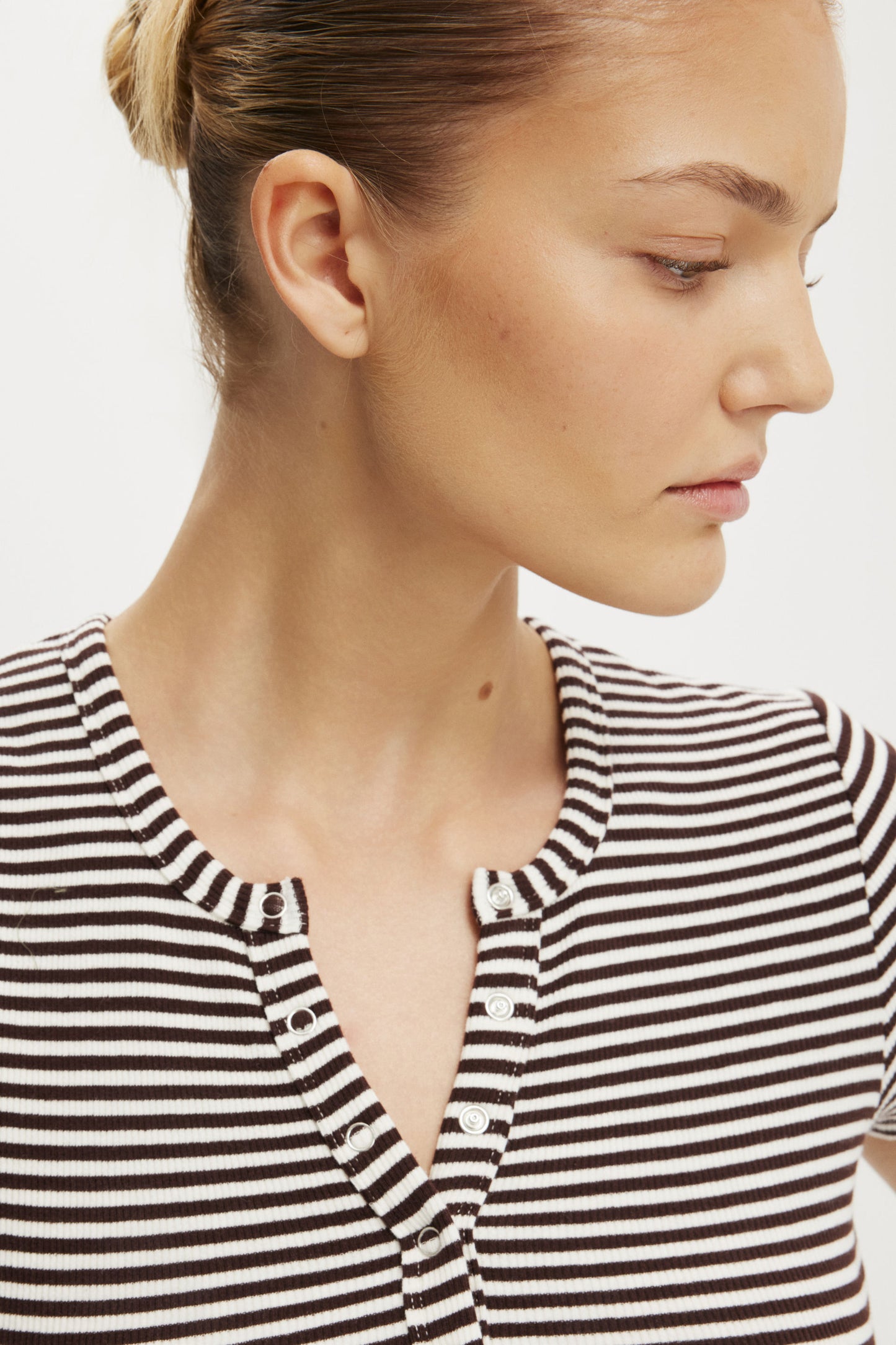 Blake Rib Henley Short Sleeve