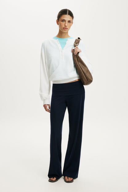 Honey Fold Over Pant