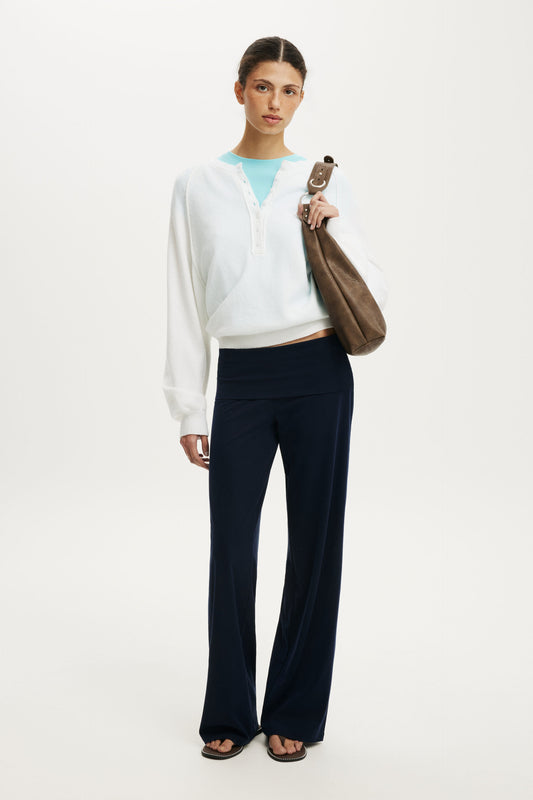 Honey Fold Over Pant
