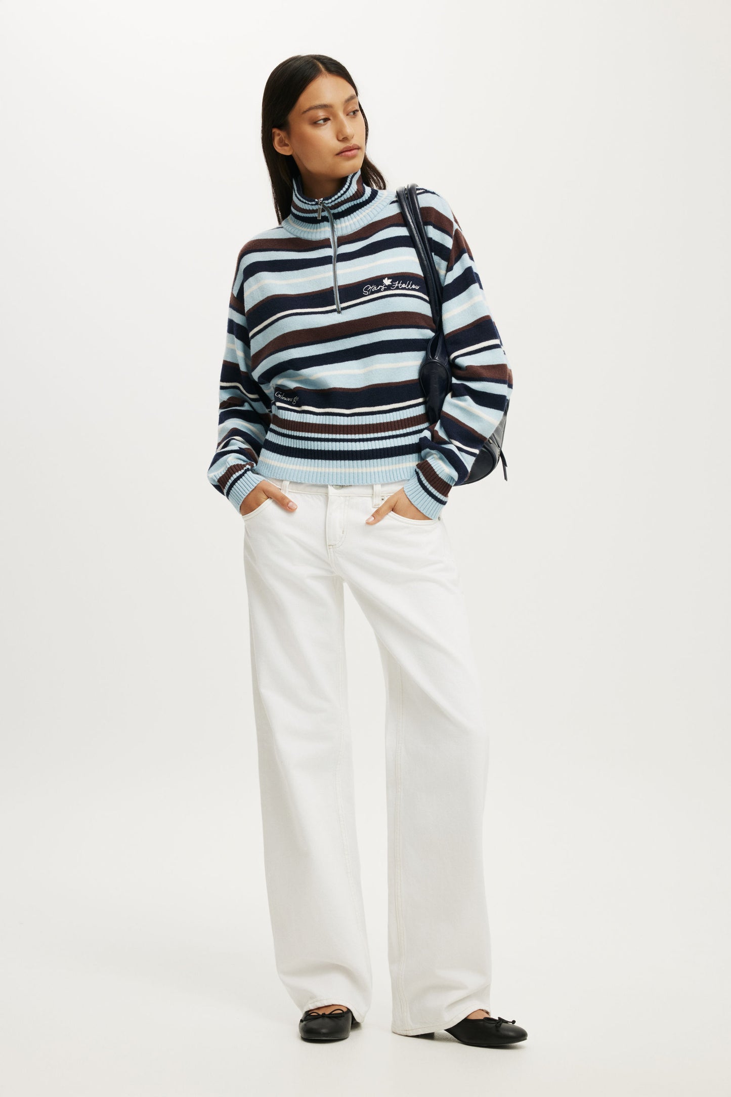 Gilmore Girls 1/4 Zip Knit