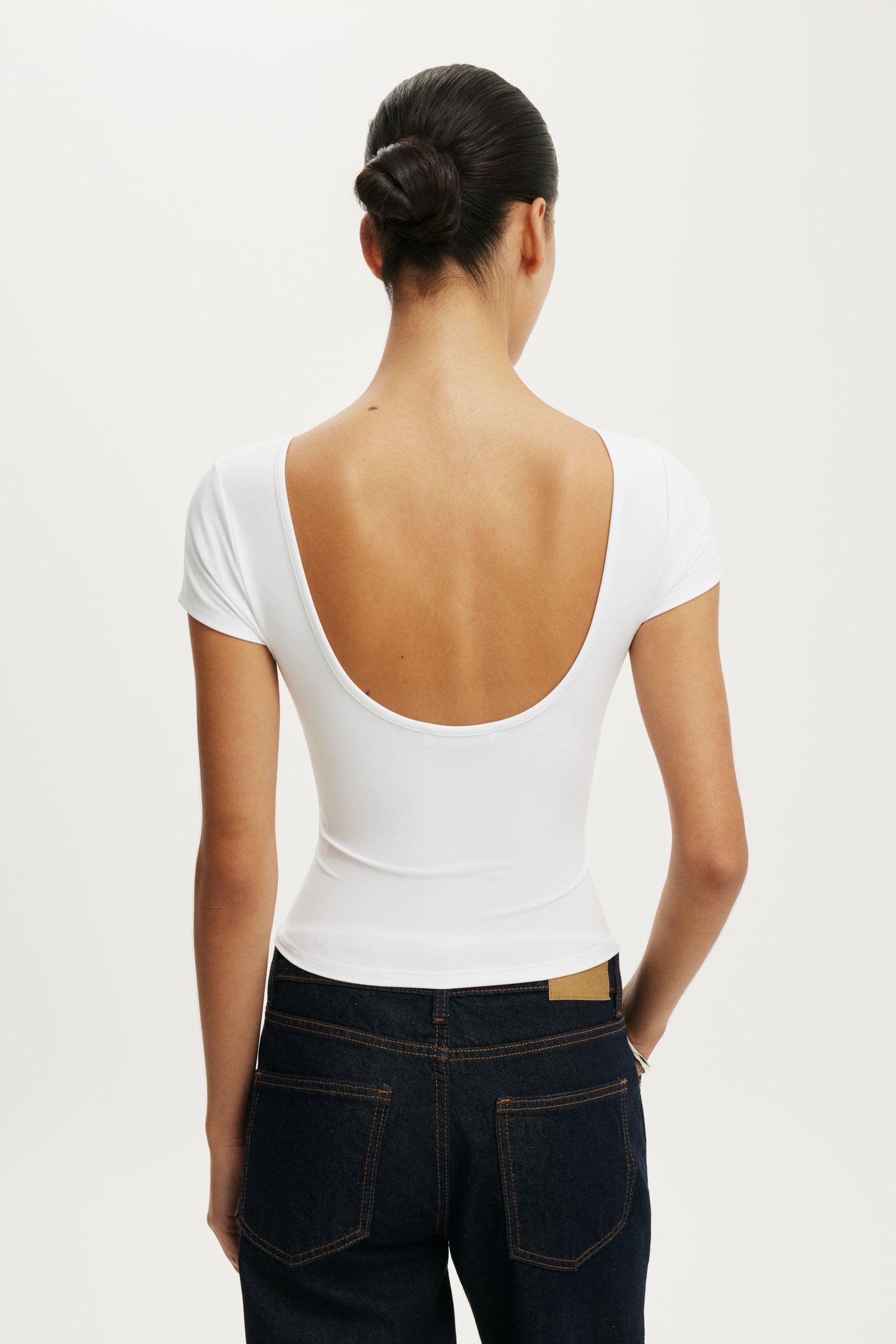 Hold Me Scoop Back Tee