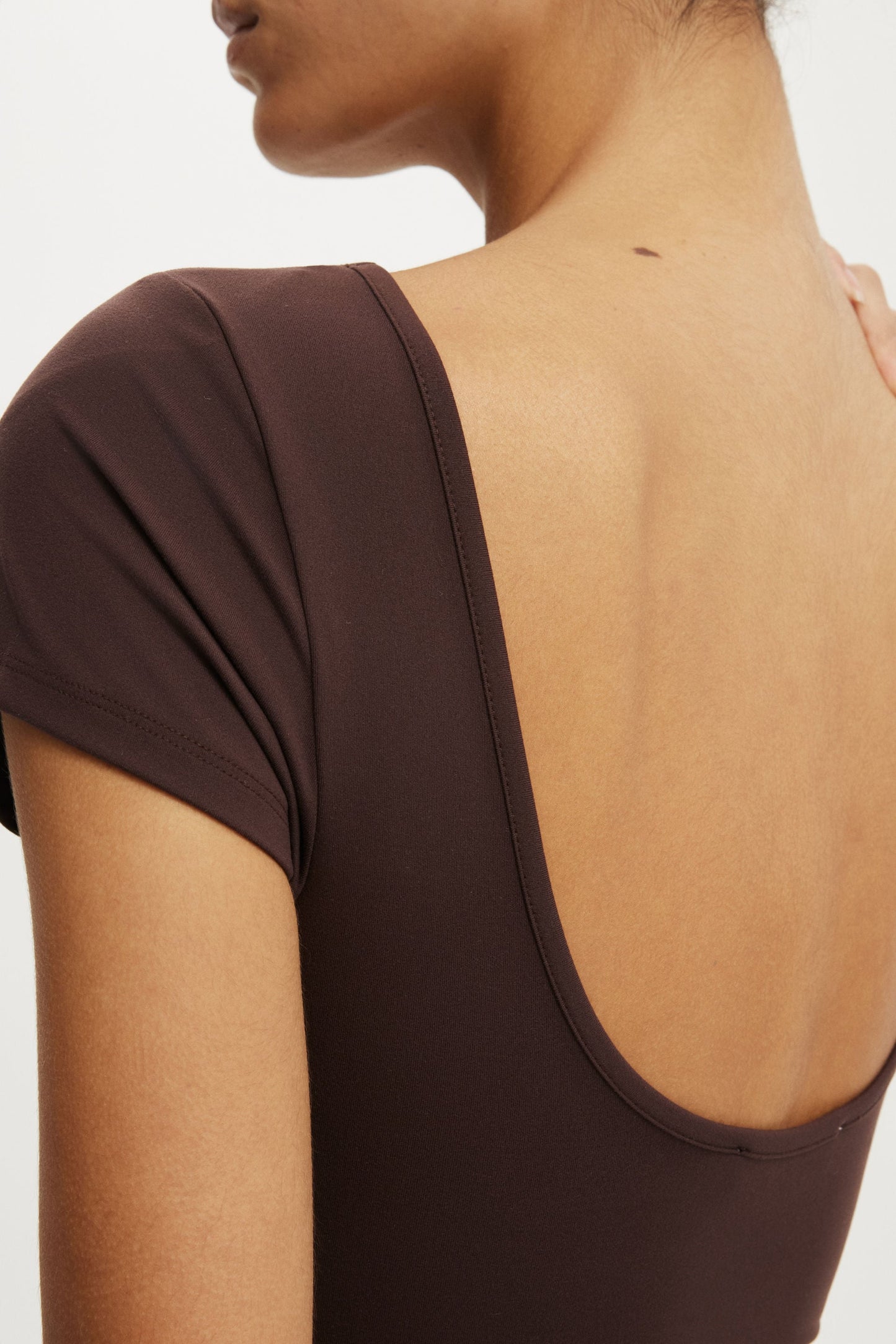 Hold Me Scoop Back Tee