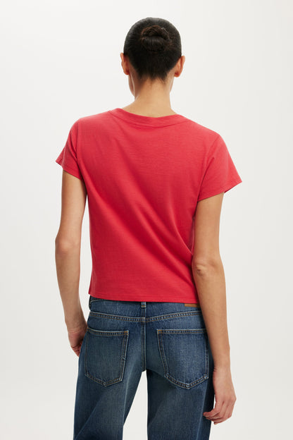 Snoopy V Neck Original Graphic Tee