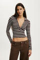 Henley Long Sleeve Polo