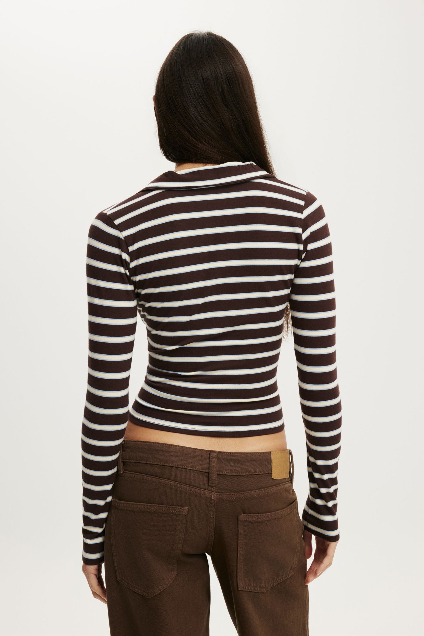 Henley Long Sleeve Polo