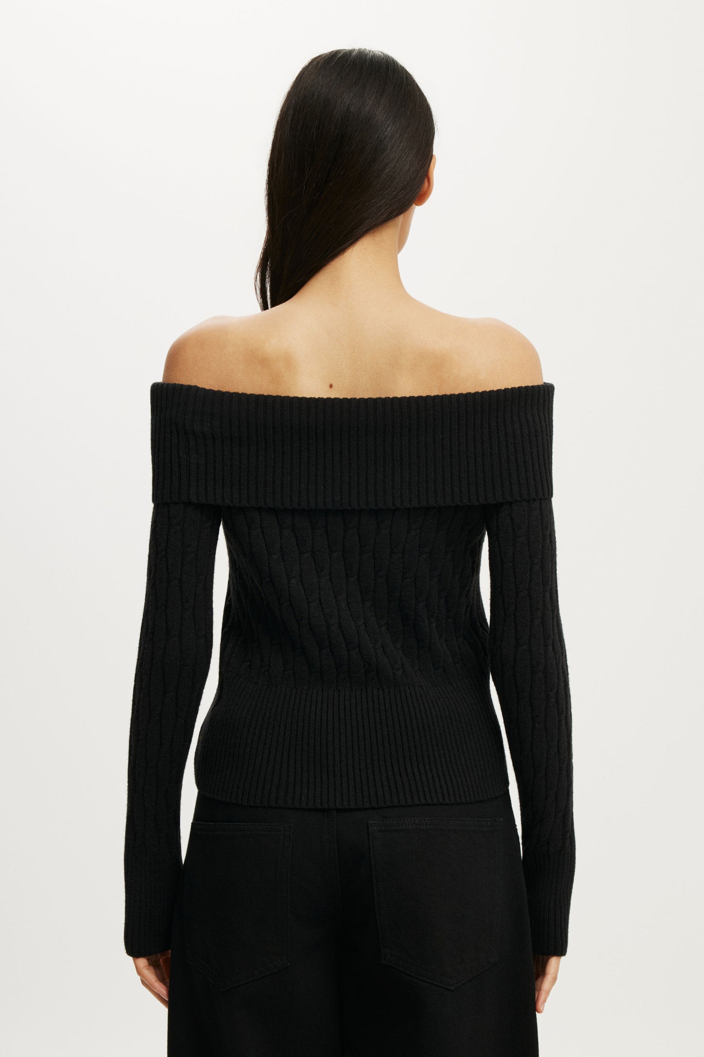 Lotus Off Shoulder Knit