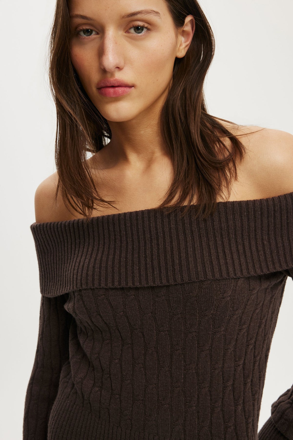 Lotus Off Shoulder Knit