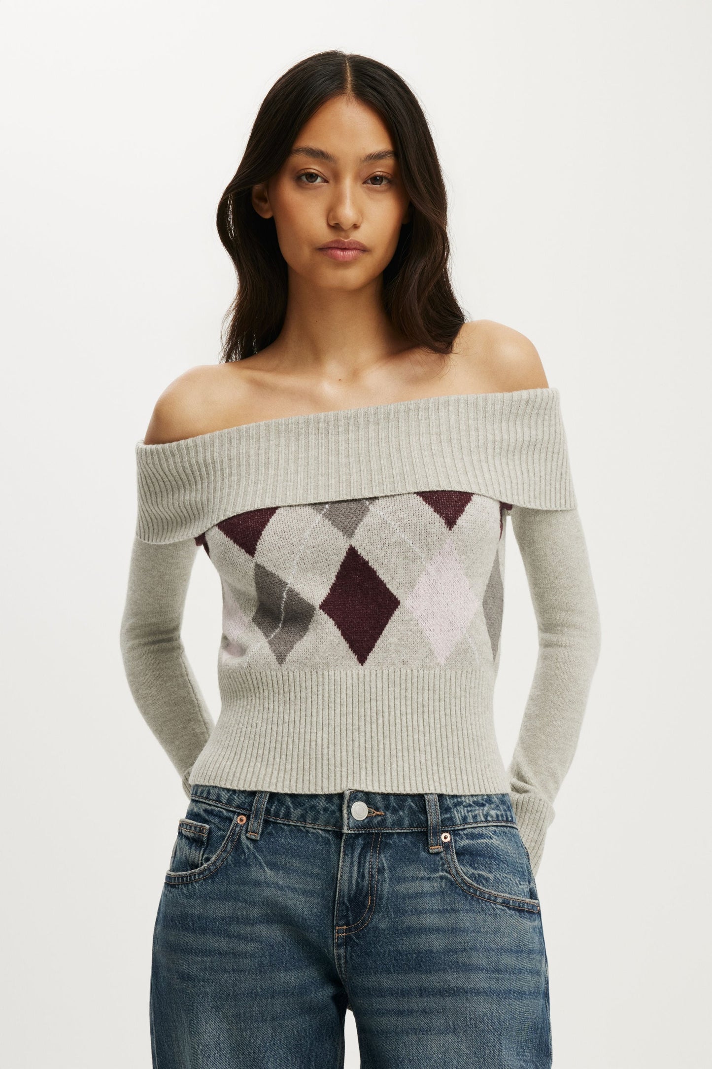 Lotus Off Shoulder Knit