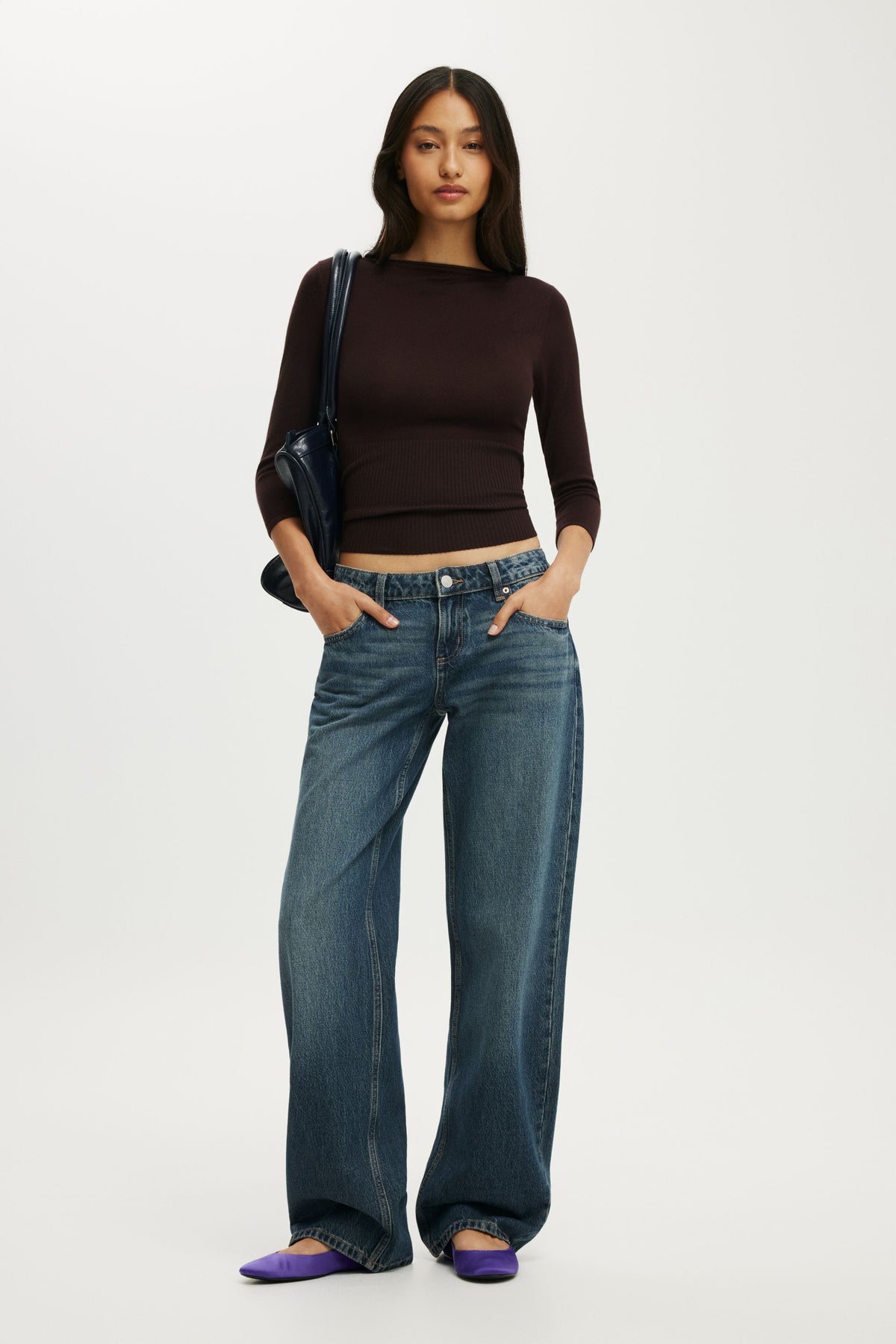 Close Knit Boat Neck