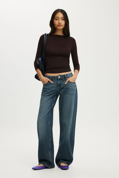 Close Knit Boat Neck