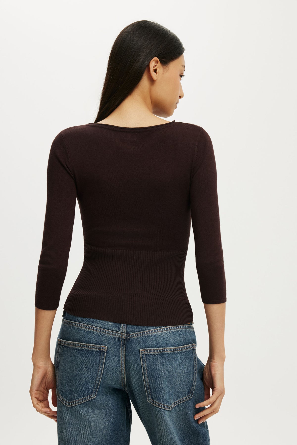 Close Knit Boat Neck