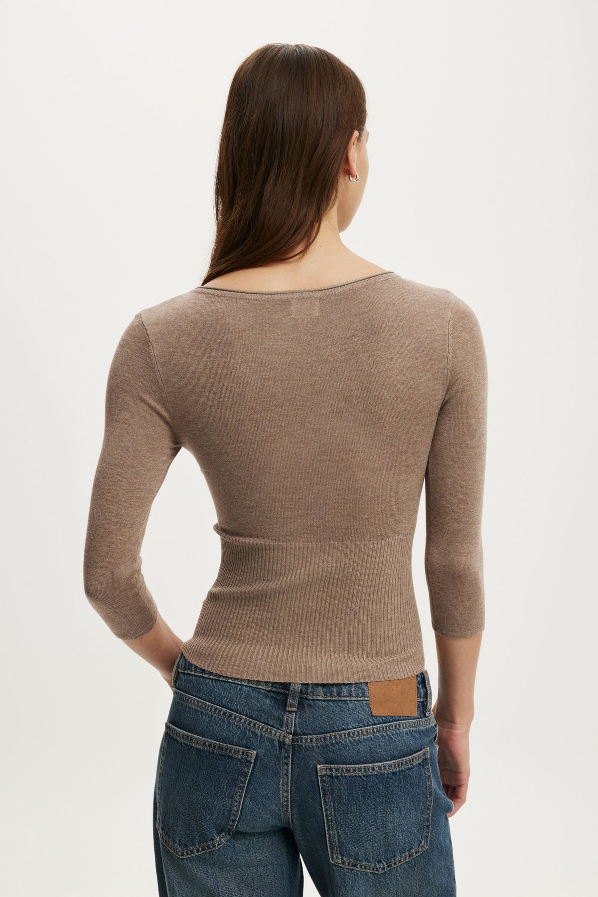 Close Knit Boat Neck