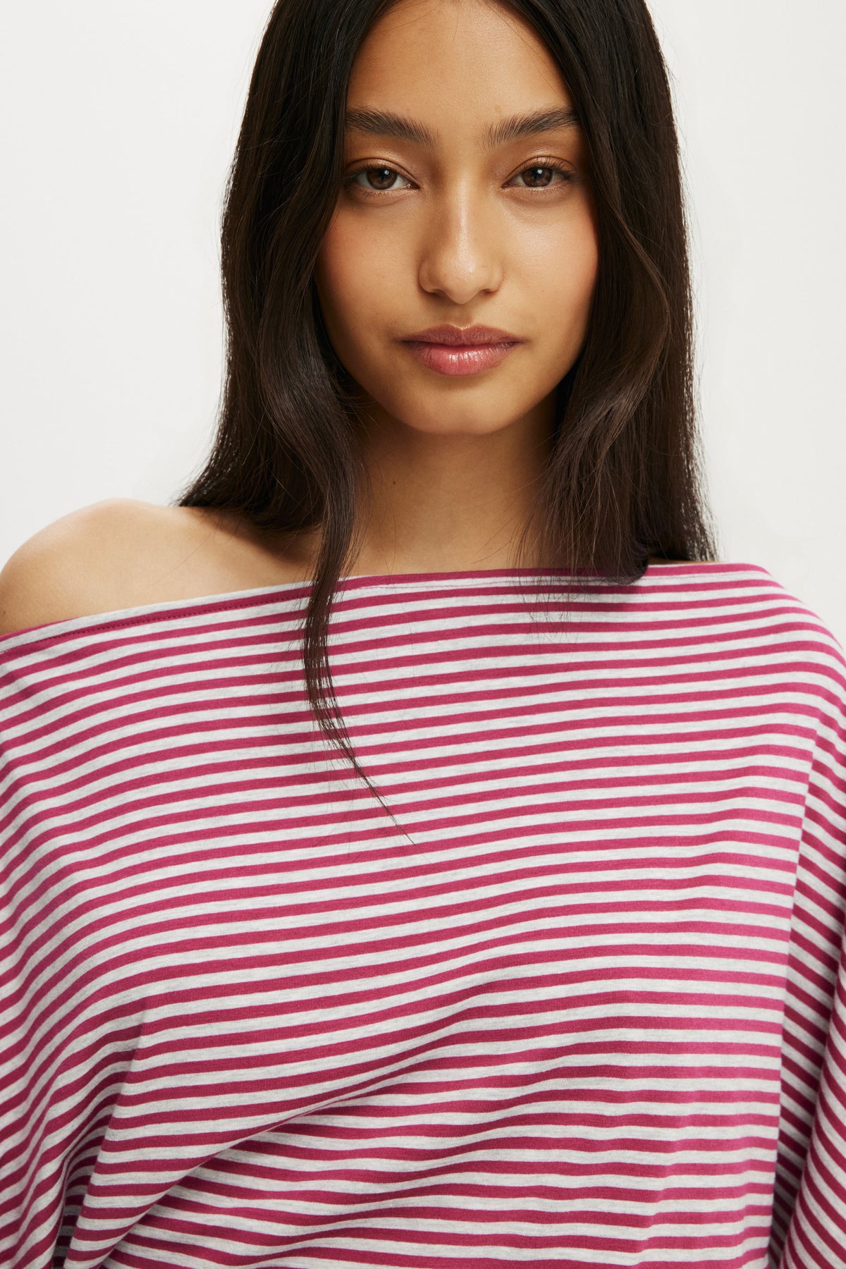 Sage Off Shoulder Short Sleeve