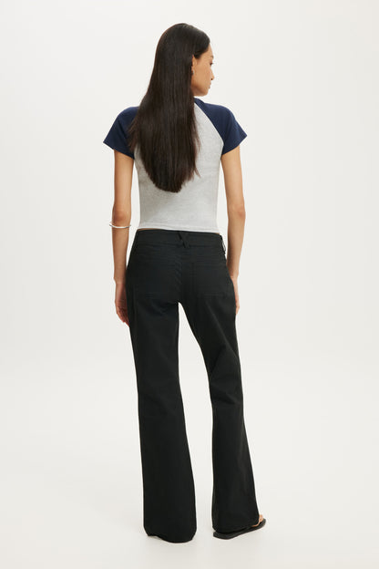 Suki Low Rise Bootleg Pant
