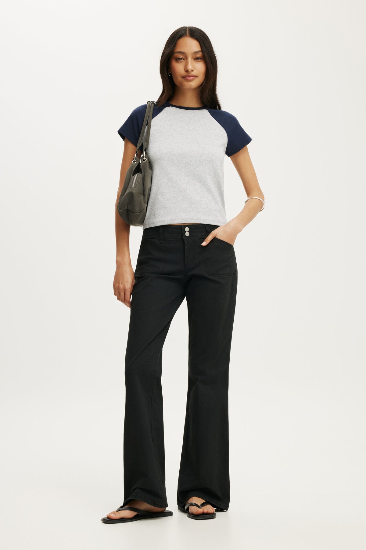 Suki Low Rise Bootleg Pant