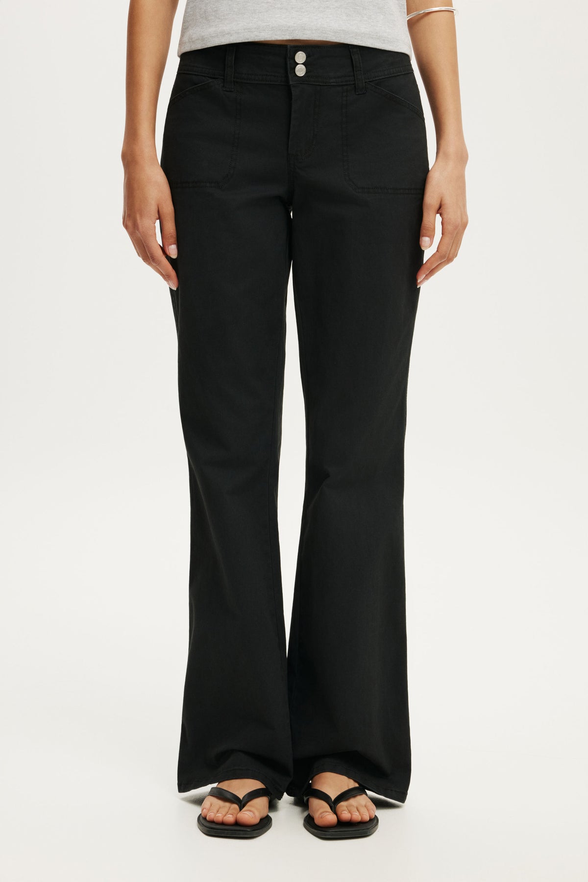Suki Low Rise Bootleg Pant